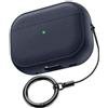 Generic Custodia per auricolari Air Pods Pro 3, antiurto, protettiva, in pelle, per AirPods Pro di terza generazione (blu)