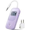 Nulaxy Trasmettitore/ricevitore Bluetooth, chip Qualcomm viola scuro