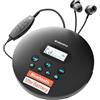 OAKCASTLE CD100 Lettore CD portatile ricaricabile con Bluetooth 5.3