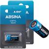 ABSINA batteria 28L 2CR11108 al litio 6 V - V28PXL A544