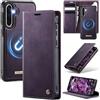 GoodcAcy Custodia per Samsung Galaxy Z Fold 8 Magnetica Rimovibile 2-in-1 Leather Case, Cover Portafoglio in Pelle con Protezione RFID, Slot per Carte, Antishock Cover [Magnetica]-[Viola]