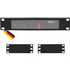 MECHONIX Supporto per Lenovo Thinkcentre M910Q e M710Q Tiny, nero, Made in Germany, 19 pollici Rackmount (19 pollici/19 pollici)