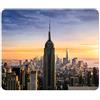 ELLENNE Tappetino Mousepad USA America New York Empire State 24x20cm C58 | ELLENNE - Tappetino Mouse Panorama Città Mondo Foto Artistica - Mousepad per PC, Ufficio, Gaming e Laptop