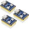 AYWHP 3 schede di sviluppo R-Pi RP2040-Zero con USB-C, Dual-Core ARM Cortex-M0+, 2 MB Flash, compatibile con Raspberry Pi Pico, supporta C/C++ e MicroPython (già saldato)