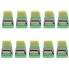 NGFF Confezione da 10 pezzi Adattatore UHS-I TF Micro SD maschio a scheda TF femmina PCBA compatibile con SDHC SDXC UHS-1 (PCB verde)