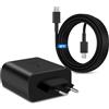 YHNZXCD Caricabatterie USB C Super Veloce 45W Set di 1 caricabatterie Compatibile con Samsung Galaxy S24 Ultra/S24/S24+/S23 Ultra/S23/S23+/S22/S21/S20/Note 10/20, Galaxy Tab