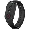 Generic Action Camera Telecomando Bluetooth, Telecomando Senza Fili con Cinghia per Action E 360 Fotocamere Panoramiche Insta360 Go Pro (nero)