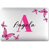 AESTHESTIFY Custodia con nome personalizzato per MacBook Pro 15 13 Retina 12 Air 11 | Custodia rigida flessibile per computer portatile, in diversi colori traslucidi, Signature