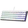 Cooler Master SK620 60% Silver White Tastiera meccanica con interruttori blu a basso profilo, nuovi e migliorati Keycaps e design in alluminio spazzolato