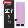 MOBILEX® Batteria per iPhone SE 1 (2016) | 1624mAh | Batteria interna di ricambio con adesivo | Chip TI | Capacità originale