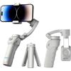 Hoteon Royal Led Stabilizzatore Gimbal per Smartphone a 3 Assi, Tracciamento Volto, Treppiede, Connettibile, Perfetto per Video Live, Youtube, TikTok, Riprese professionali, Reels