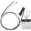 TREADALT-TEC 1 coppia IPEX 4 MHF4 Antenna 2.4GHz 5GHz 3dBi Antenna WiFi interna per computer portatile M.2 NGFF Modulo 7265 8265 9260 9560 AX200 AX201 WiFi 6 Cavo antenna 50/72 cm