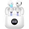 zakotu 2026 Cuffie Bluetooth 5.4, Auricolari Bluetooth, 40 Ore Cuffie In Ear Cancellazione Rumore ENC e 4 HD Mics, HiFi Cuffiette, LED Display, IP7 Impermeabile