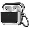 Generic Custodia protettiva per AirPods Pro 3, custodia protettiva per cuffie Bluetooth Air Pods Pro 3, compatibile con AirPods di terza generazione (bianco)