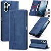 Jasonyu Cover per Oppo A6/A6x/A6k, Portafoglio PU Pelle Custodia, Blu | Flip Libro, Slot Porta Carte, Magnetica, Funzione Supporto, TPU Antiurto