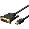 AISENS - A125-0363 cavo convertitore da mini dp a DVI, mini dp maschio a DVI maschio, nero, 2 m