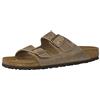 Birkenstock Arizona Birko Flor, Sandali Unisex - Adulto, Nero (Noir)