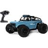 TURBO CHALLENGE - Sand Rider - 4X4-092302 - Auto Telecomandata - Blu - 1/18 - Pronta all'Uso - Batteria Ricaricabile e Batterie Incluse - Plastica - A Partire dai 8 anni