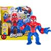 Heroes of Goo Jit Zu Goo JIT Zu Shake 'N Shout Spider‑Man - l'eroe Super Elastico Ricco di Azione e atteggiamento.