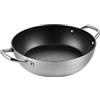 Tescoma 606854 Tegame Fondo 2 Manici, da 24 cm, Alluminio, Nero