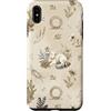 Cozy Countryside Farm Life Design Studio Custodia per iPhone XS Max Western Cottagecore Agnello Ferro di Cavallo Cactus Acquerello