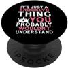Custom Stuff For Girls Named Brooklyn Co È solo una cosa di Brooklyn che probabilmente non capiresti PopSockets PopGrip Adesivo