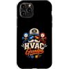 HVAC Grandpa Heating Cooling Technician Custodia per iPhone 11 Pro HVAC Nonno Riscaldamento Tecnico di Raffreddamento