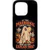 Nomad Tides & Pines Design Ghost Retriev Custodia per iPhone 15 Pro Simpatico cane fantasma Golden Retriever divertente scherzo