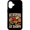 Frog Emergency Response Dawn Custodia per iPhone 16 Rispondiamo al salvataggio degli anfibi all'alba