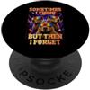 Capybara Animal Bootleg Space Galaxy Aes A volte penso divertente Capybara Bootleg Galaxy PopSockets PopGrip Adesivo