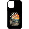 Road Spirit Collective Custodia per iPhone 12 mini Just Ride, design vintage con motocicletta e montagna