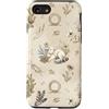 Cozy Countryside Farm Life Design Studio Custodia per iPhone SE (2020) / 7/8 Western Cottagecore Agnello Ferro di Cavallo Cactus Acquerello