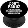 Telecoms & IT T-Shirts & Gifts Amministratore Telecomunicazioni PopSockets PopGrip Adesivo