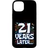 Twenty One Later 21st Birthday Party Mem Custodia per iPhone 15 Plus Twenty One 21 Years Later 21st Birthday Party Funny Meme