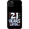 Twenty One Later 21st Birthday Party Mem Custodia per iPhone 11 Pro Max Twenty One 21 Years Later 21st Birthday Party Funny Meme