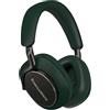 Bowers & Wilkins PX8 - Cuffie auricolari con cancellazione del rumore senza fili, Bluetooth 5.0 e ricarica rapida, 30 ore di riproduzione ad alta risoluzione e microfono integrato - verde foresta