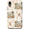 Cozy Countryside Farm Life Design Studio Custodia per iPhone XR Homestead Barnyard Sheep Capra Pollo Paese Acquerello