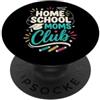 Mamma Che Istruisce I Figli A Casa Homeschool Moms Club Istruzione Domiciliare PopSockets PopGrip Adesivo
