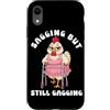 Funny Sagging But Still Gagging Embarras Custodia per iPhone XR Cadente ma ancora bavaglio pollo meme rabbrivido inappropriato