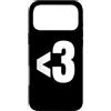 Mr. Goodvibez Custodia per iPhone 17 Pro Max Cuore amore v3