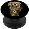 Jimbeels CORONAGRAPH STUDY Corona Solare Astronomia PopSockets PopGrip Adesivo