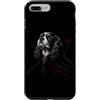 Halloween Cavalier Dog Pet Owner Goth Gi Custodia per iPhone 7 Plus/8 Plus Cavalier King Charles Spaniel Halloween Cane Gotico Vampiro