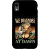 Frog Doctor Medical Humor Custodia per iPhone XR Diagnosi All'alba Frog Doctor Medical