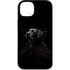 Halloween Lab Dog Pet Owner Goth Gifts Custodia per iPhone 14 Plus Labrador Retriever Halloween Amante dei cani Spettrale Gotico Vampiro
