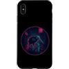kiwi synthwave bird rainy alley kiwi bir Custodia per iPhone XS Max Kiwi Rainy City Primavera Segno