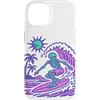 generic Custodia per iPhone 14 Scheletro surf estate spiaggia grafica