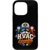 HVAC Grandpa Heating Cooling Technician Custodia per iPhone 13 Pro HVAC Nonno Riscaldamento Tecnico di Raffreddamento