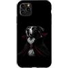 Halloween Border Collie Dog Pet Owner Go Custodia per iPhone 11 Pro Max Vampiro gotico spettrale per amanti dei cani, Border Collie