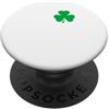 Four Leaf Clover Designs Fortuna del quadrifoglio irlandese Bandiera americana Abbigliamento sportivo PopSockets PopGrip Adesivo