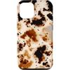 generic Custodia per iPhone 12/12 Pro Grafica astratta marrone tartaruga